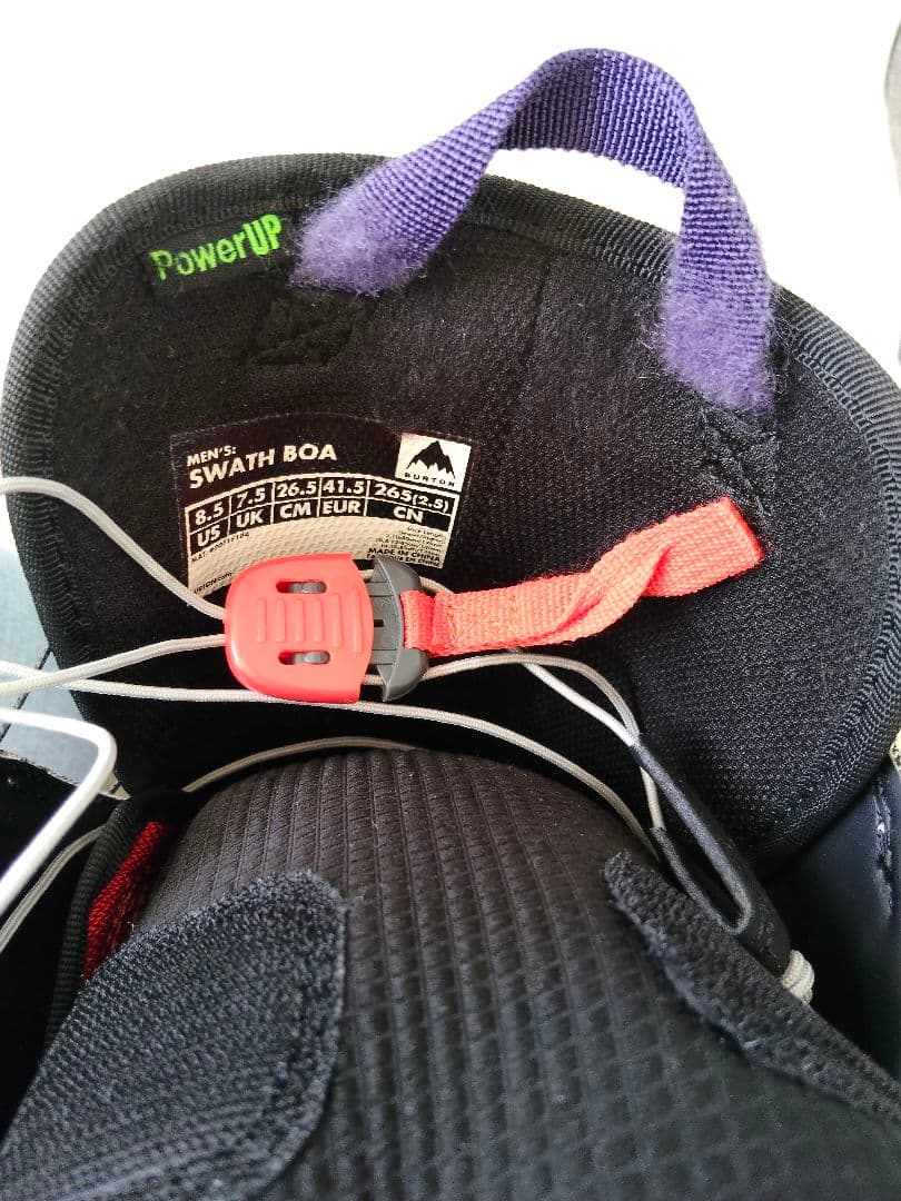 Burton SWATH BOA ダブルボア スノーボードブーツ グレー26.5