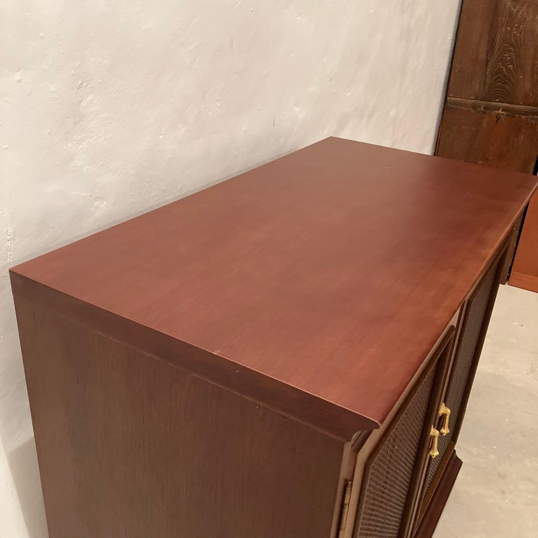 マルニ木工 地中海 シリーズ キャビネット サイドボード ラタン　②