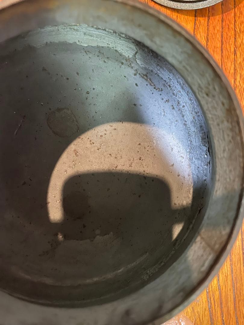 南部鉄器　鉄瓶　照光堂　あられ　雷紋　1.5L 茶道　茶道具