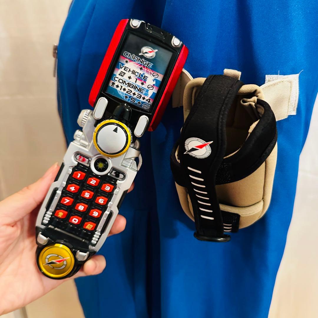 轟轟戦隊ボウケンジャー 蒼太 ジャケット＆アクセ＆アクセルラーコスプレセット