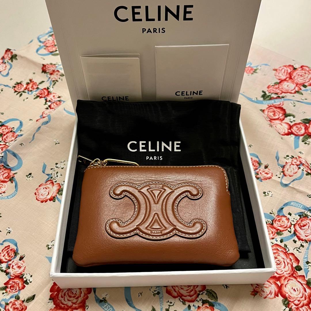 【正規品】CELINE パース/スムースカーフスキン