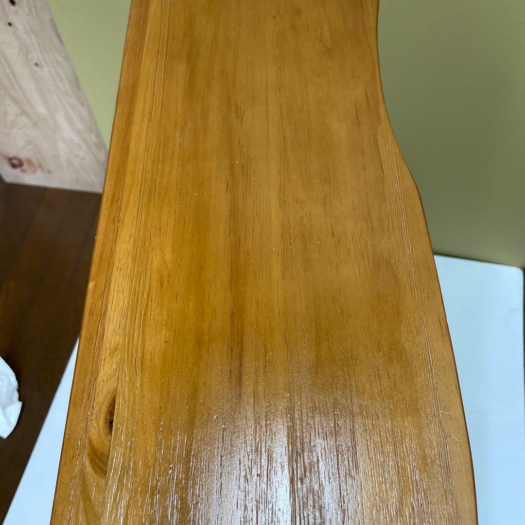 サイドテーブル　コンソールテーブル スタンディングデスク 2本足