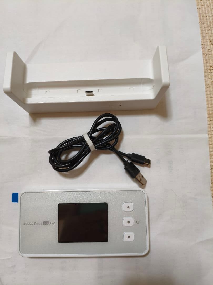 【カシモWiFi】モバイルルーター Speed Wi-Fi 5G X12
