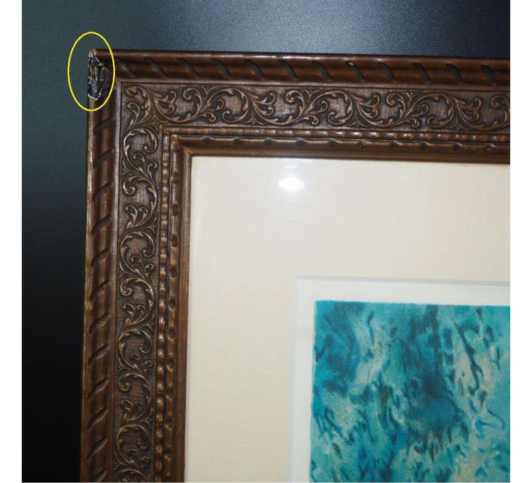 送料無料　マルク・シャガール リトグラフ　140/250大幅迫力96×87ｃｍ