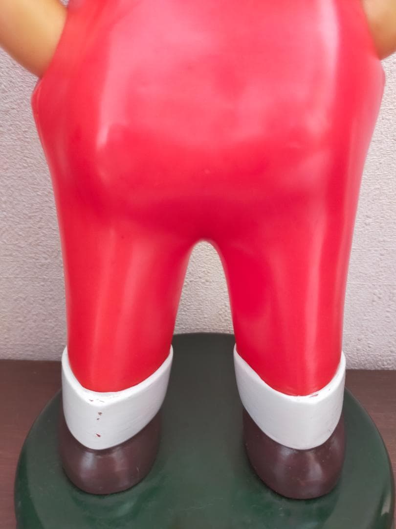 不二家　ペコちゃん人形　４７ｃｍ　ブリキ台