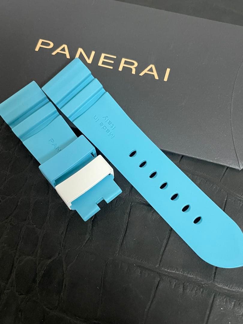 パネライ 純正ラバーベルト24mm ブティック限定