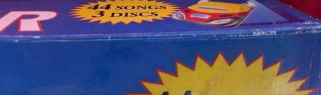 80s【未使用】昭和レトロクラシックTOYポータブルミニCDプレーヤー昭和レトロ