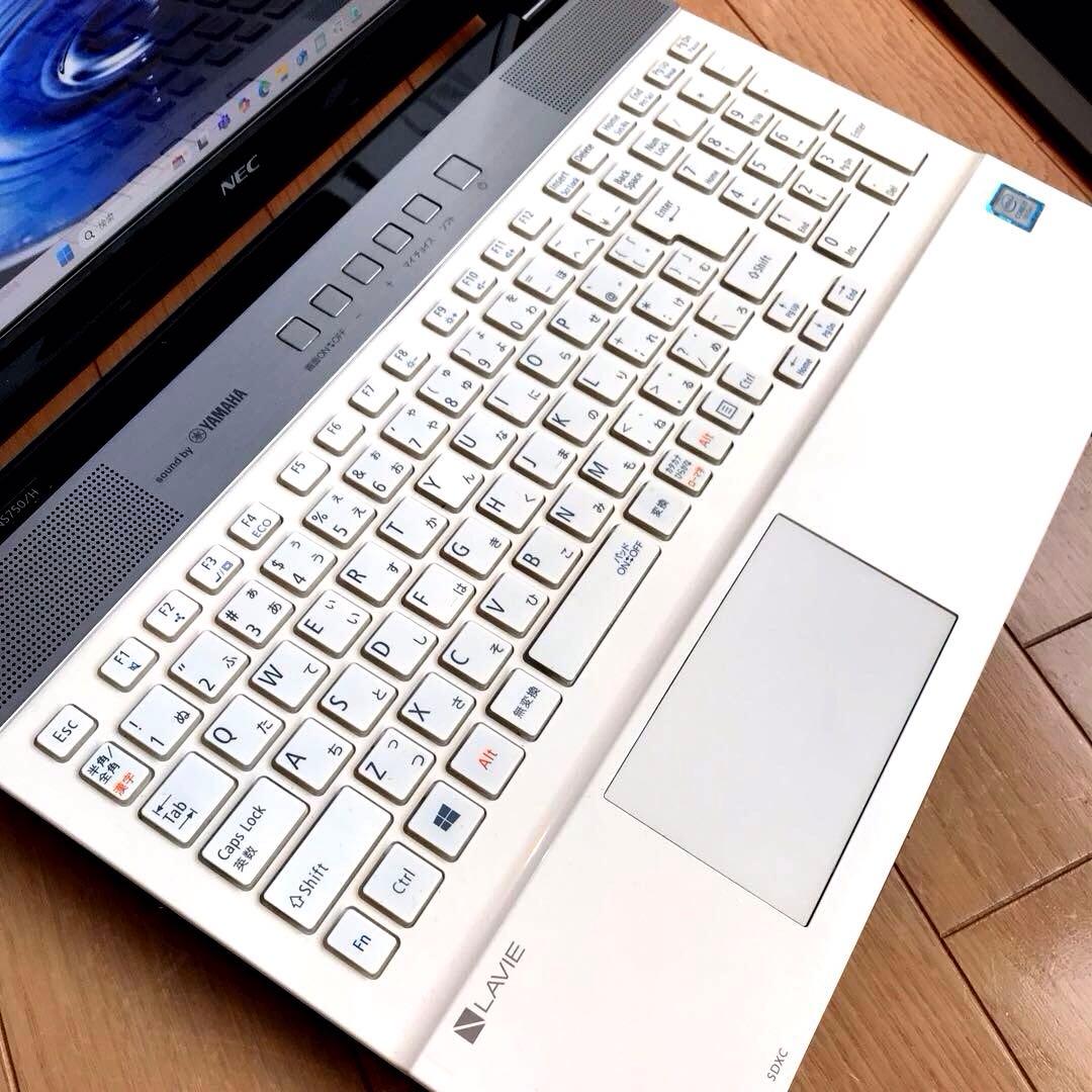 美品LaVieNS750/HAWタッチパネル(SSD512GB+HDD1TB)