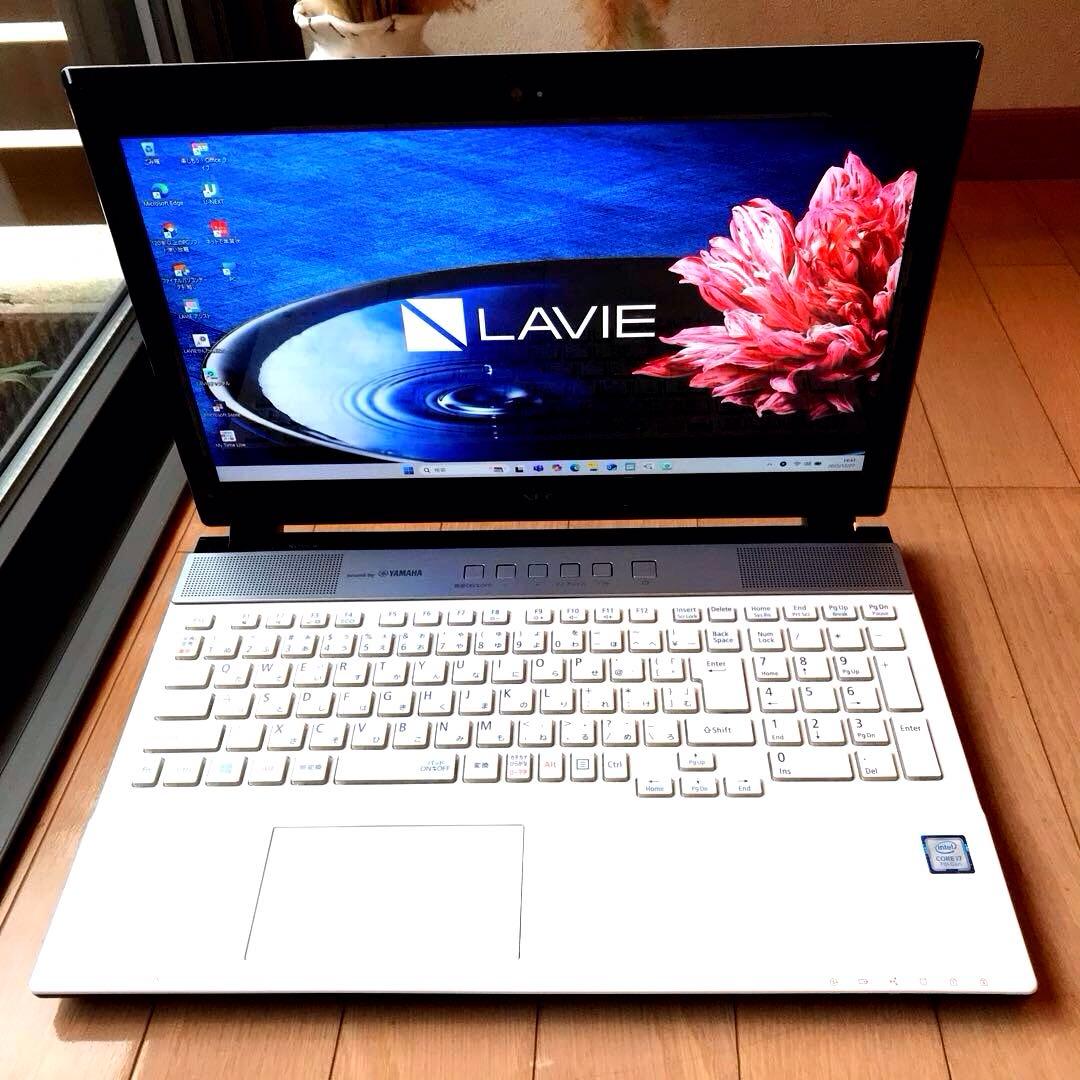 美品LaVieNS750/HAWタッチパネル(SSD512GB+HDD1TB)