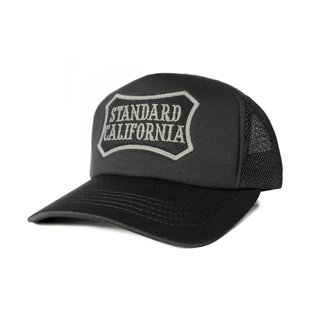 スタンダードカリフォルニア　ベーシックロゴパッチメッシュキャップ