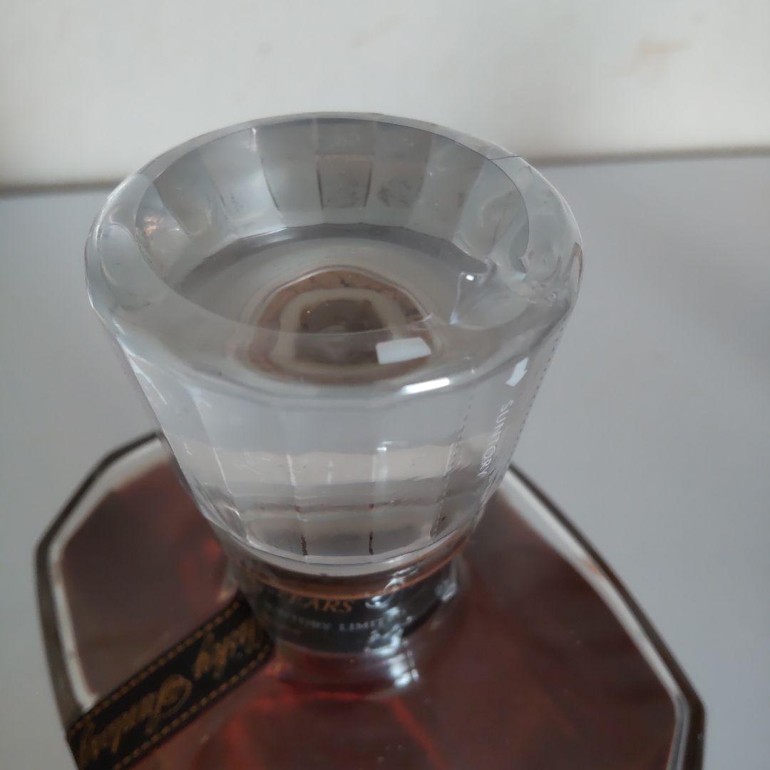 サントリーウイスキー　クレスト　12年　デキャンター