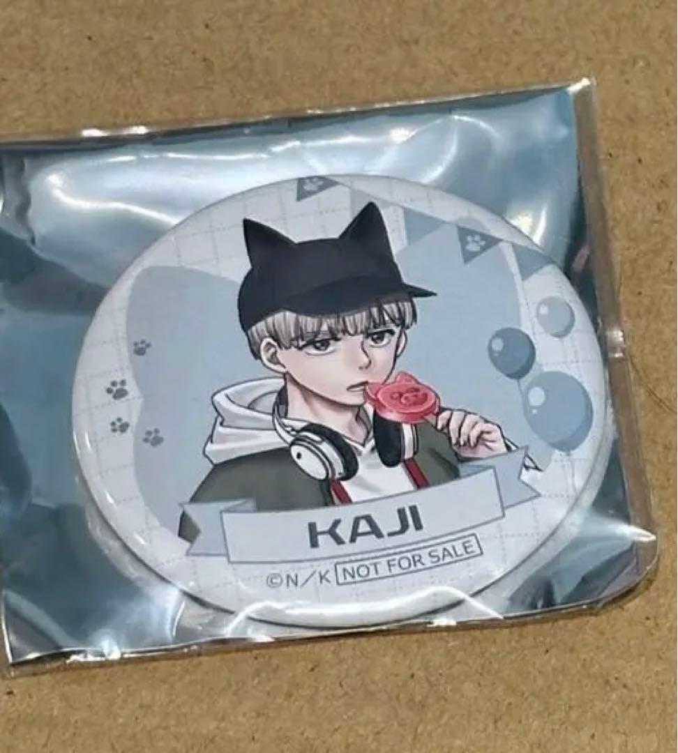 WIND BREAKER 梶蓮 ナンジャタウン　等身缶バッジ