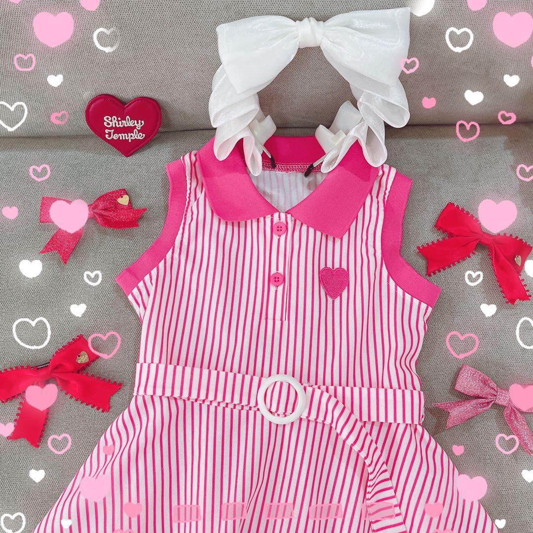 シャーリーテンプル❤️ファミリア❤️ワンピ❤️スカート❤️いちご❤️エニィファム❤️ギンガム