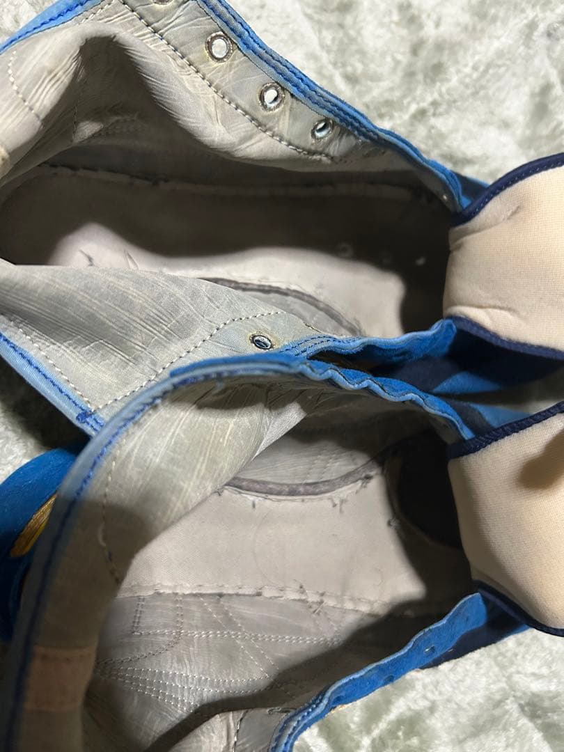 レスリング,ボクシング シューズ オーダー 青/黒/金