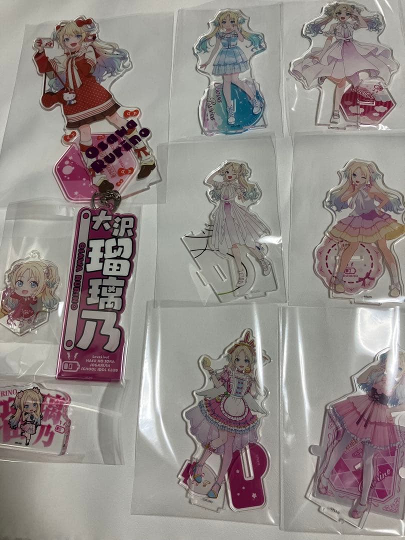 蓮ノ空 大沢瑠璃乃 アクスタ グッズ セット