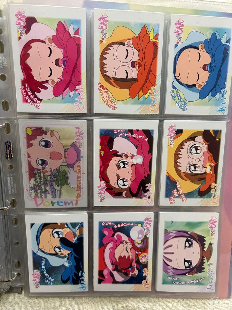 おジャ魔女どれみ　トレカセットプロモーションカード　アニメイトラミカ