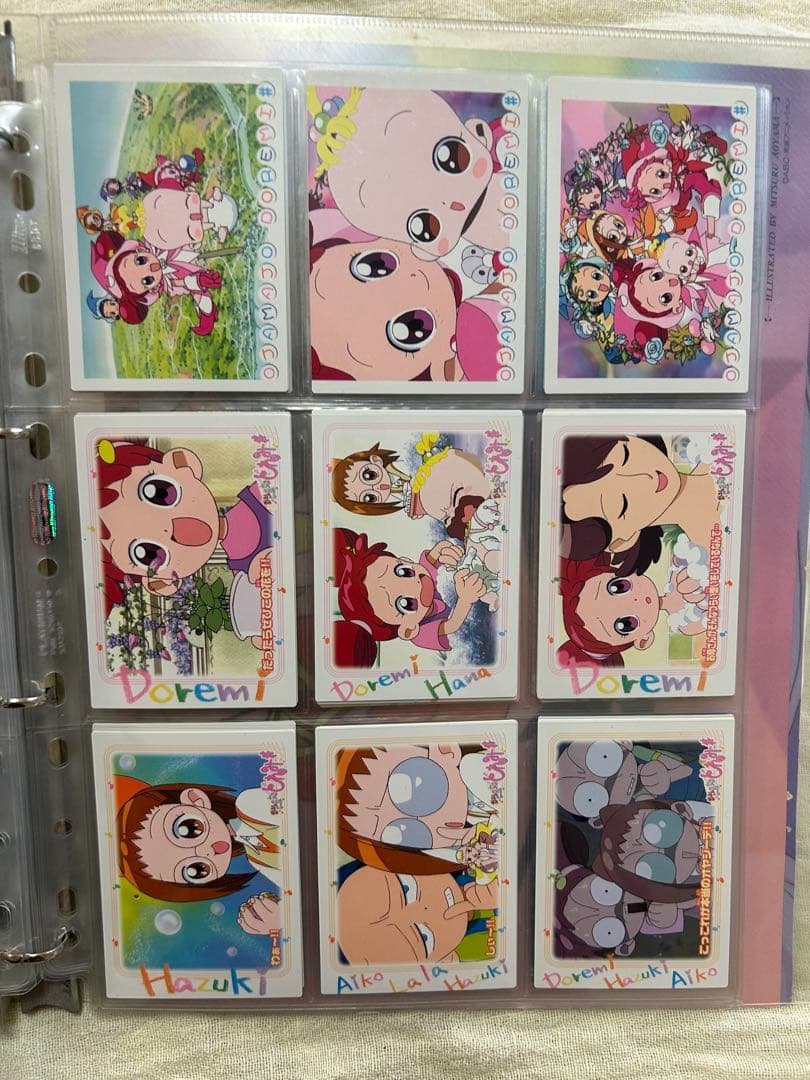 おジャ魔女どれみ　トレカセットプロモーションカード　アニメイトラミカ