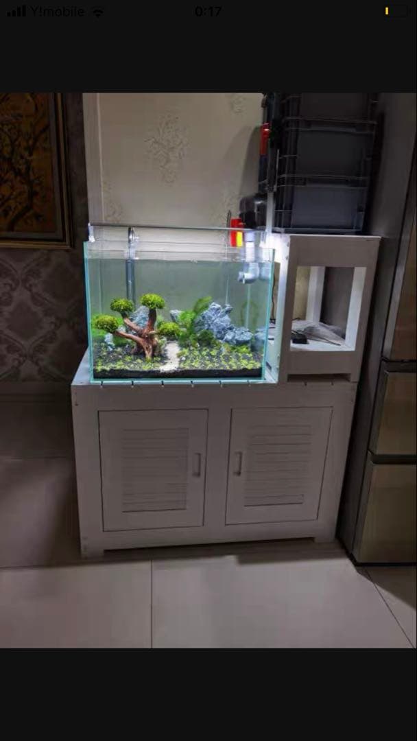 大きめサイズ 45wフルセット水槽池用フィルター、万能濾過器、濾過装置満ろ材付き