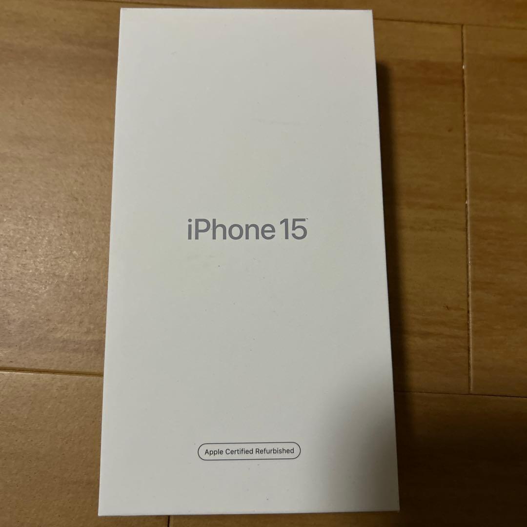 未開封新品Apple iPhone 15 128GB ブラック