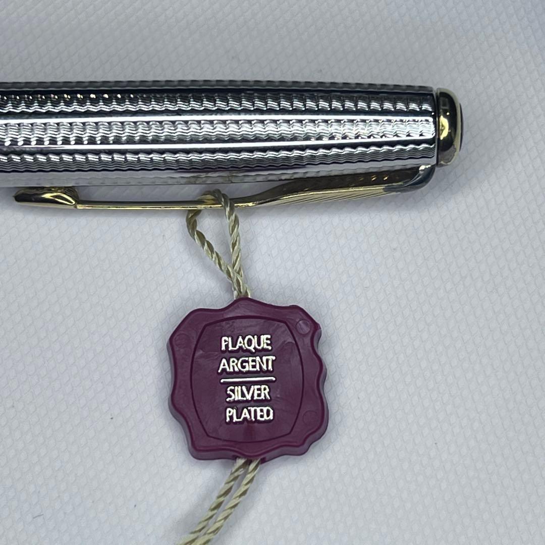 PARKER パーカー ソネットボールペン Silver plated