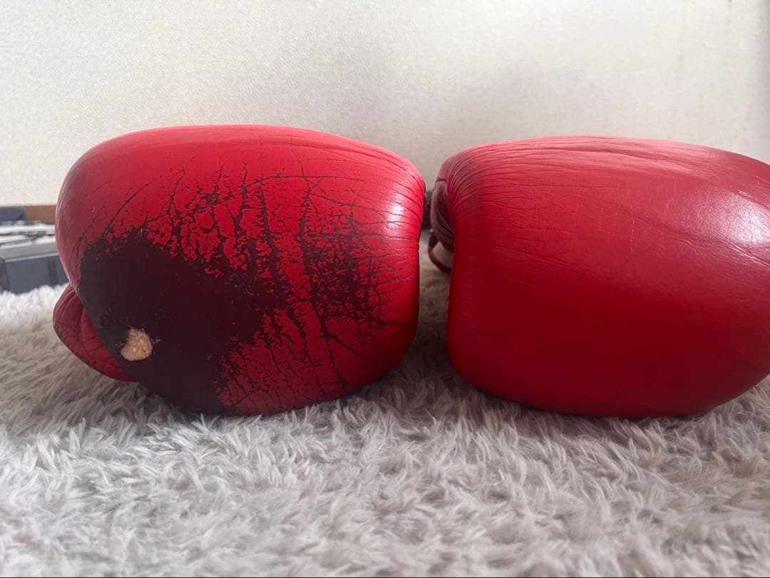 Winning ボクシンググローブ 14 oz 赤