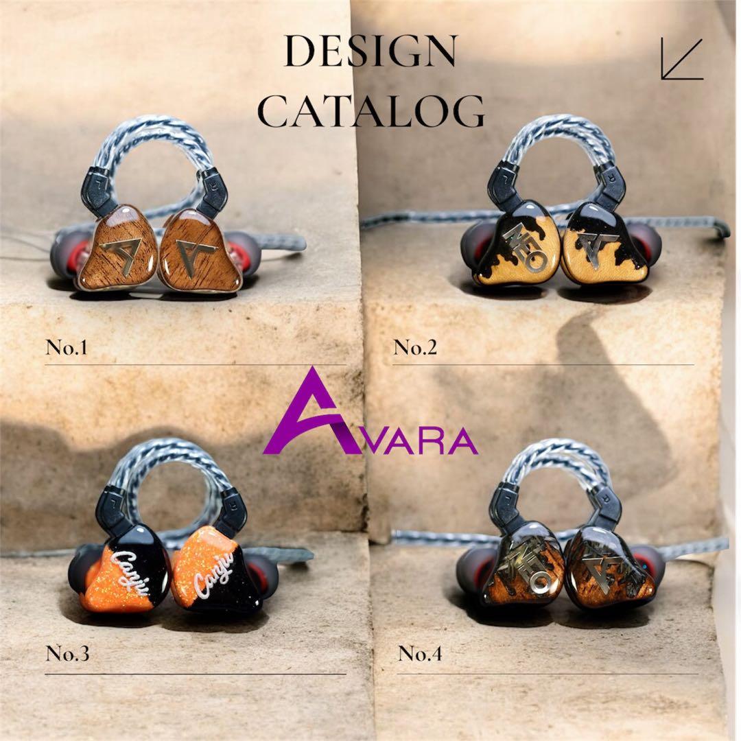 インイヤーモニター、イヤモニ、iem カスタムAVARA NEO <plot2>