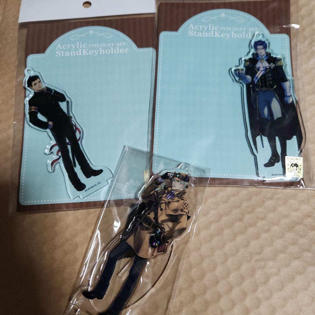大逆転裁判 アクリルスタンドキーホルダー 3点セット g