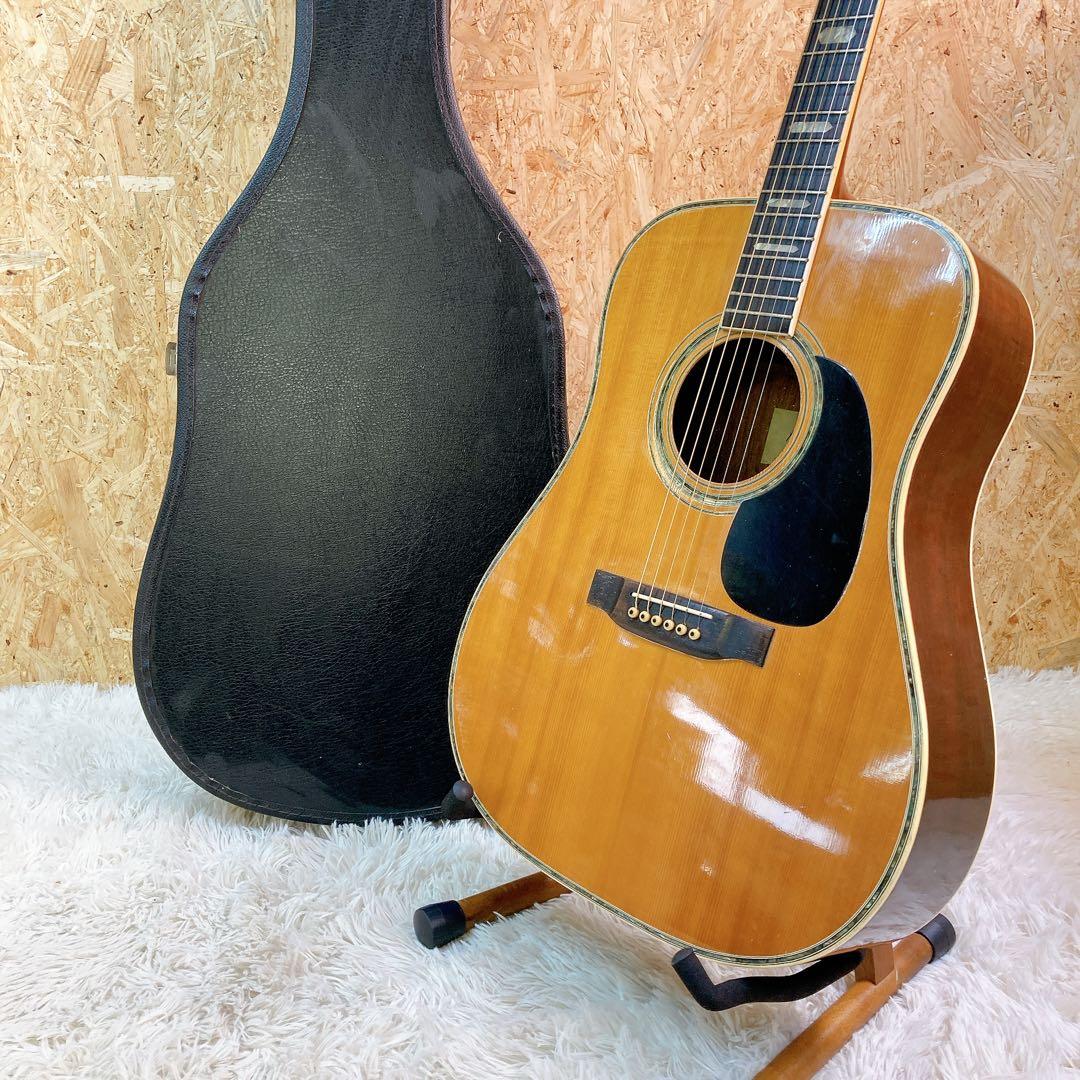 ハカランダ　K.country D-400 春日楽器　70年代　ケース付き