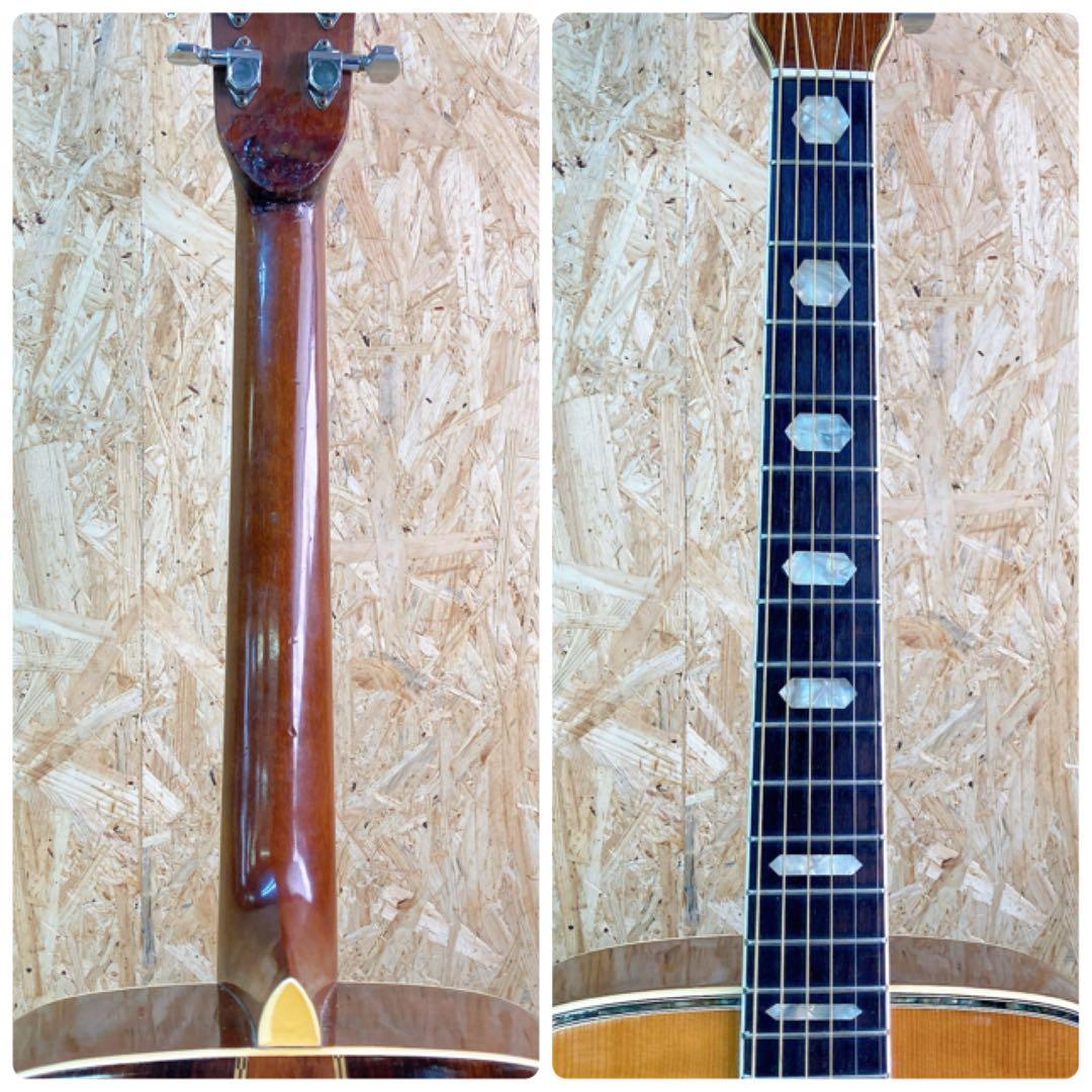 ハカランダ　K.country D-400 春日楽器　70年代　ケース付き