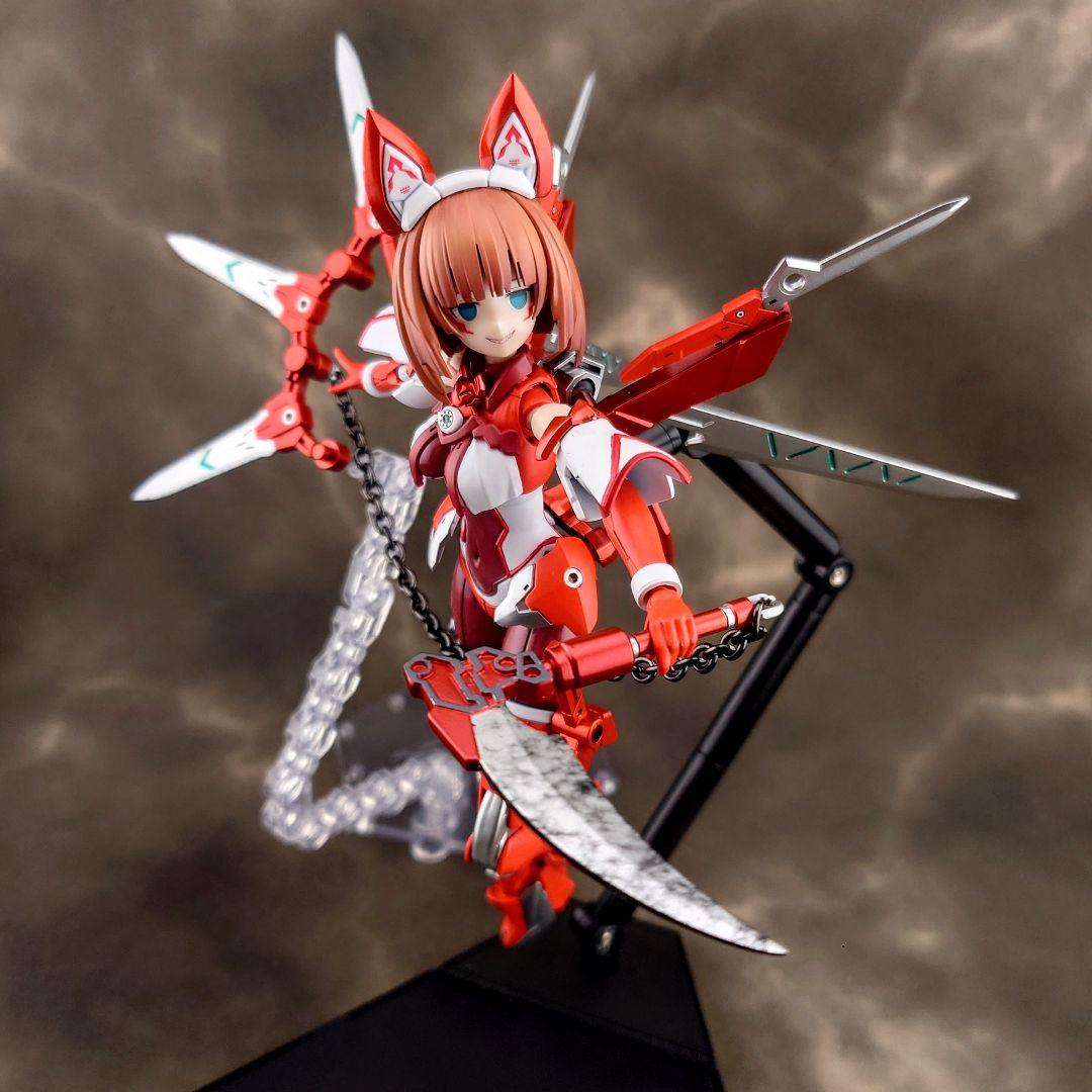 30MS ミコルル　真紅の狐影　塗装完成品