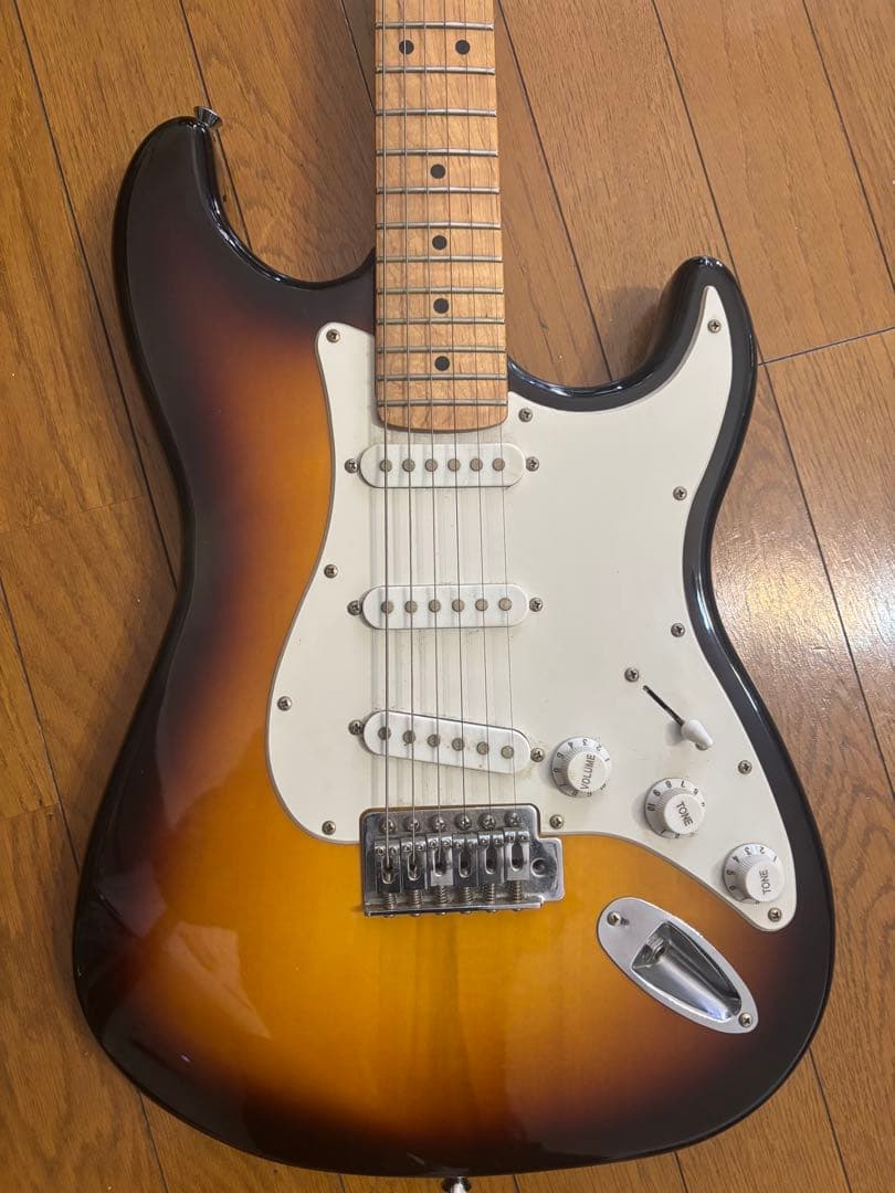 メーカー不明 ストラトキャスタータイプ美品
