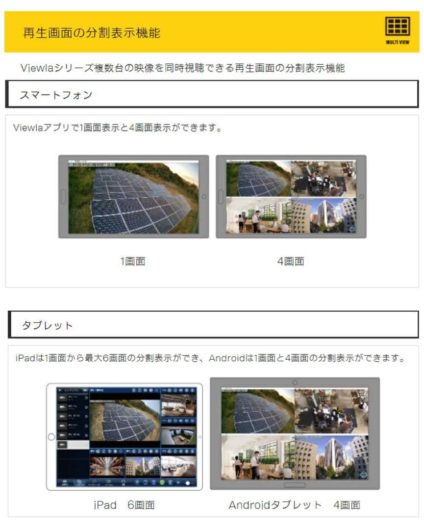 ❺ Solid Viewla IPC-07W フルHD 防犯カメラ スマホ対応