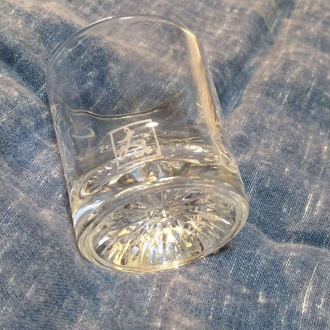 超レア　鳥獣戯画　切り子　ショットグラス