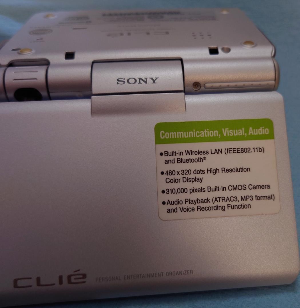 CLIE PEG-UX50英語版。