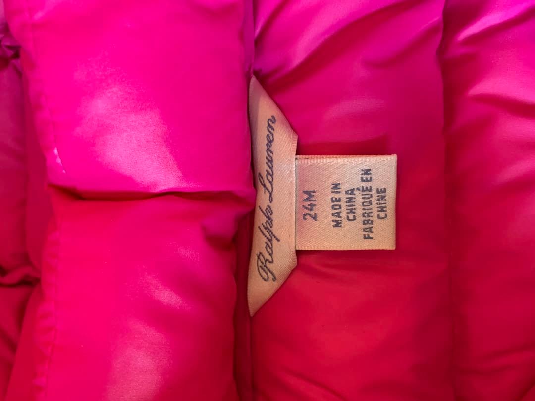 新品　ラルフローレン　ダウン