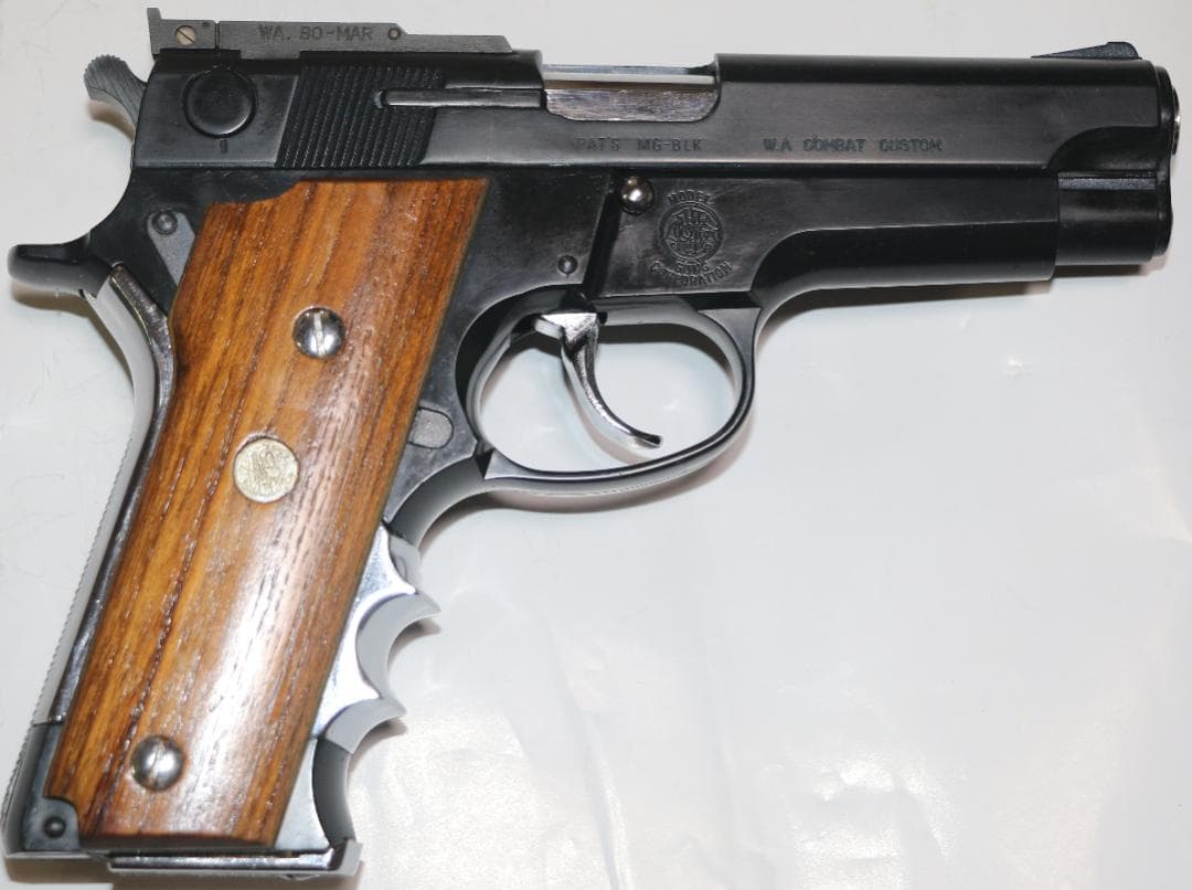 ウェスタンアームズ製ABS樹脂モデルガン Ｓ＆Ｗ Ｍ５９コンバットカスタム合法品