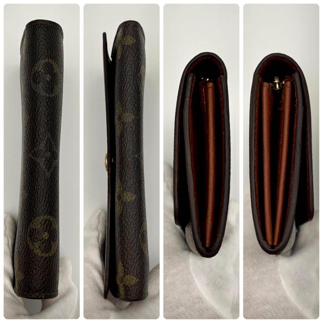 希少LOUIS VUITTONモノグラム ケース　ポルトモネジップ　財布
