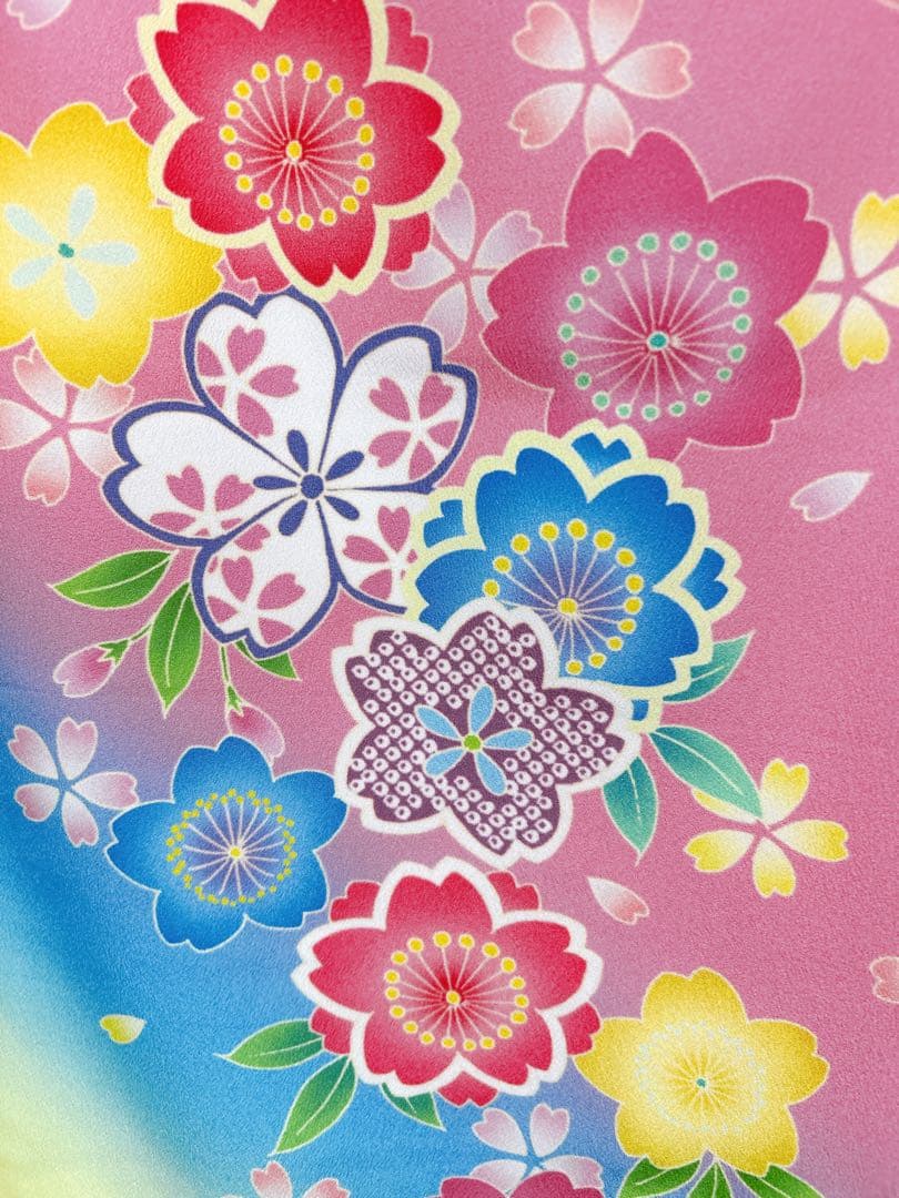 人気カラー♡七五三　7歳　女の子　フルセット　一式　ピンク系