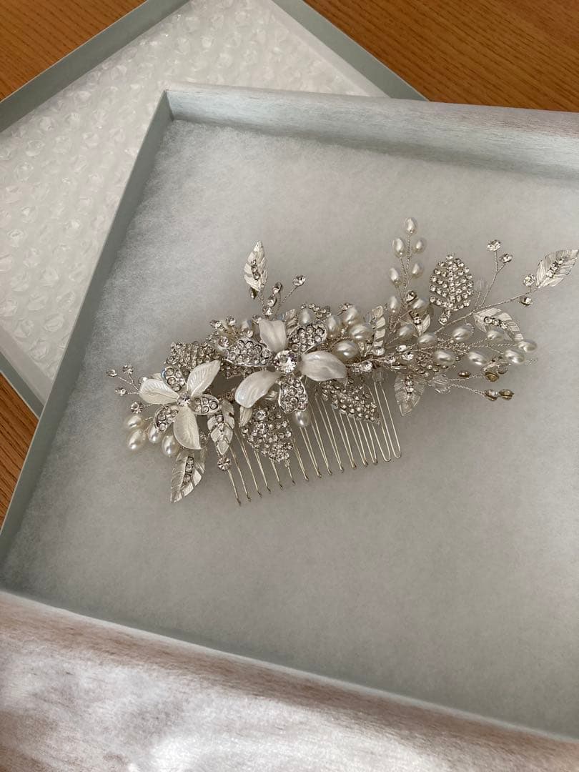 STELLA BRIDAL ヘッドドレスとイヤリングセット