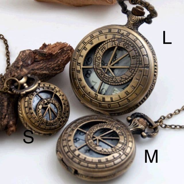 資材 金属パーツ [s01] 懐中時計
