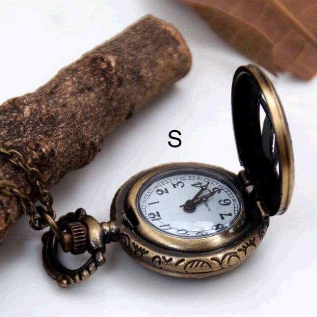 資材 金属パーツ [s01] 懐中時計