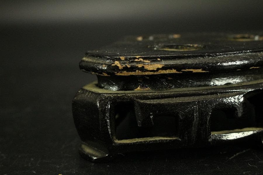 中国美術 玉石 緑石 香炉 台付(ZE497)