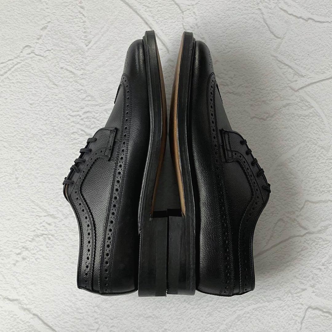 【新品未使用】リーガル インペリアルグレード 2235 ロングウイングチップ 黒