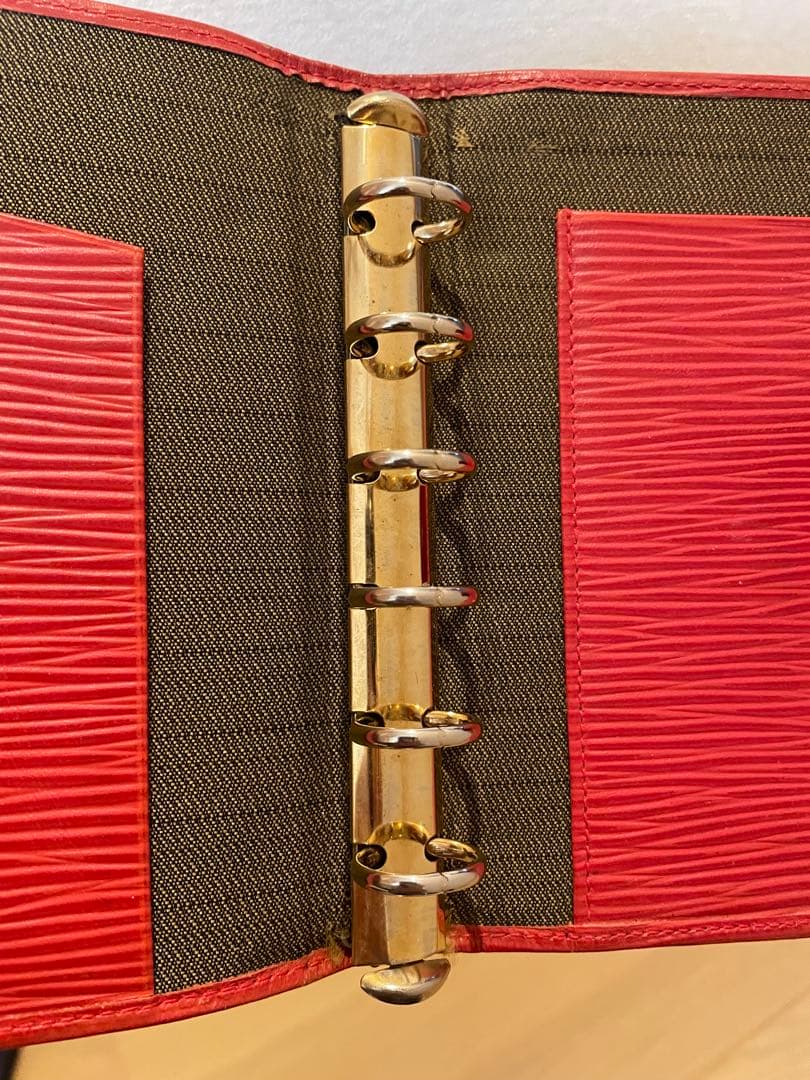 FENDI 二つ折り財布 ネイビー 手帳カバー