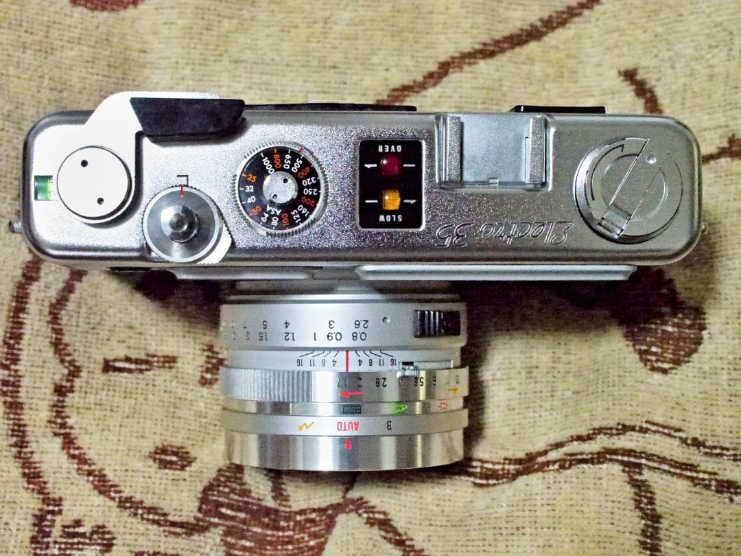 ☆ヤシカエレクトロ35 GS 【極美品・完動品・光学系分解整備済み】⑫