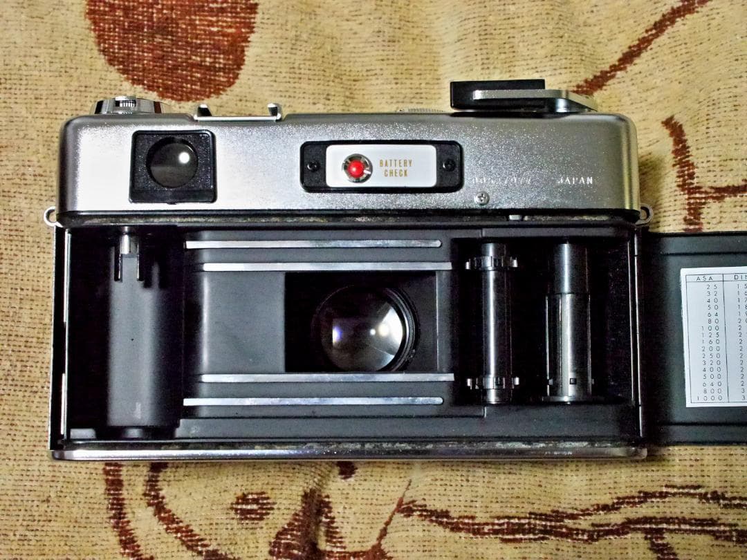 ☆ヤシカエレクトロ35 GS 【極美品・完動品・光学系分解整備済み】⑫