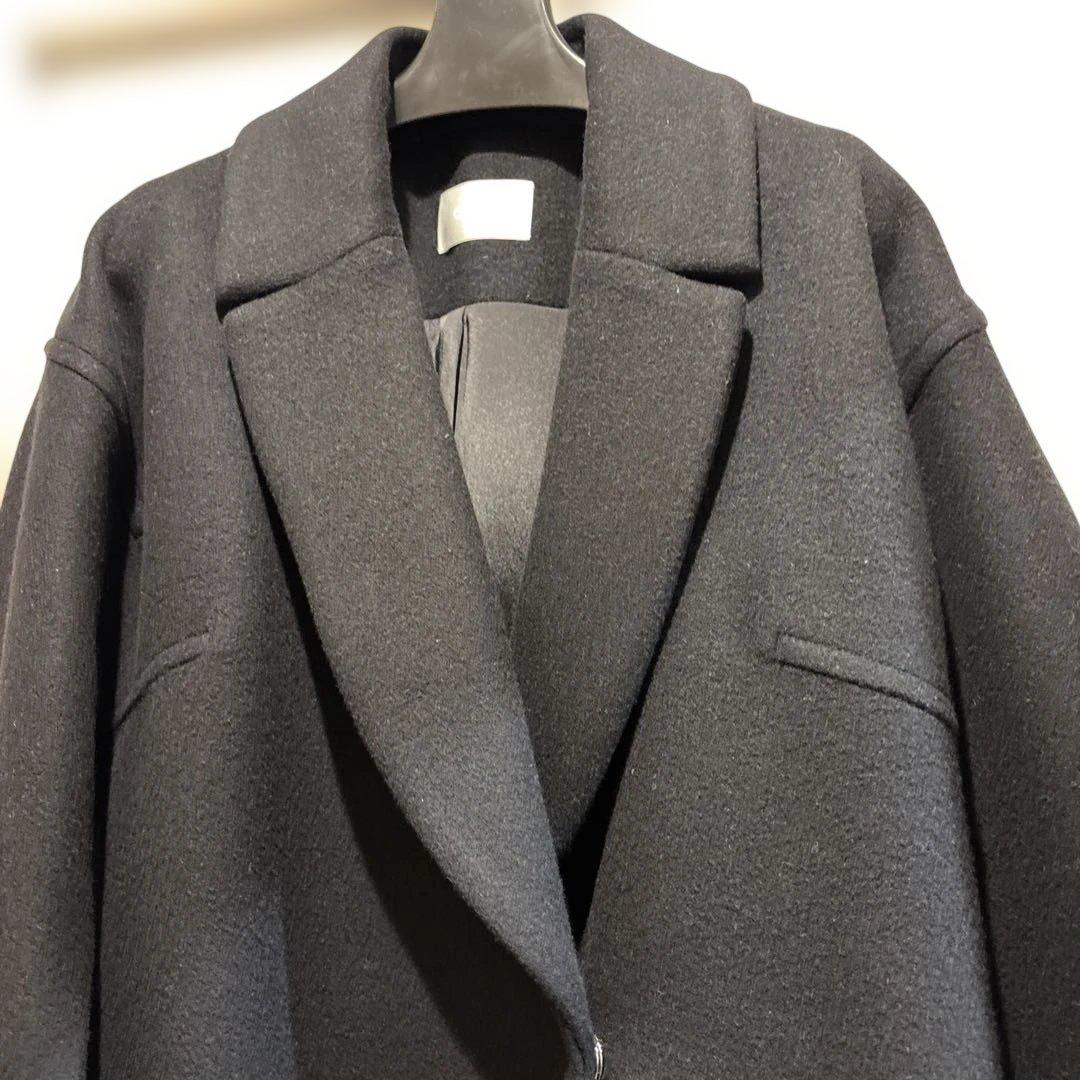 セルフォード　ブラック チェスターコート