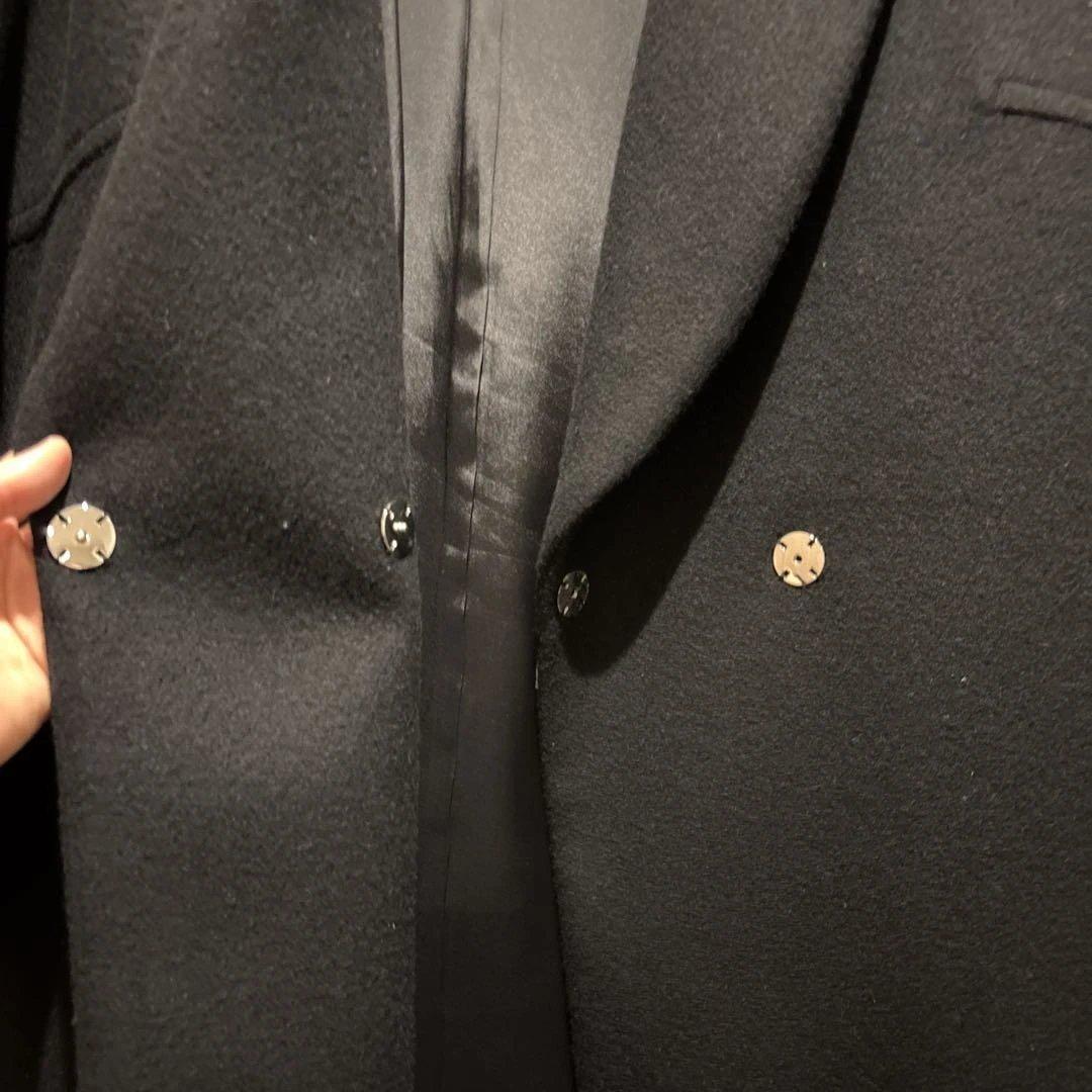 セルフォード　ブラック チェスターコート