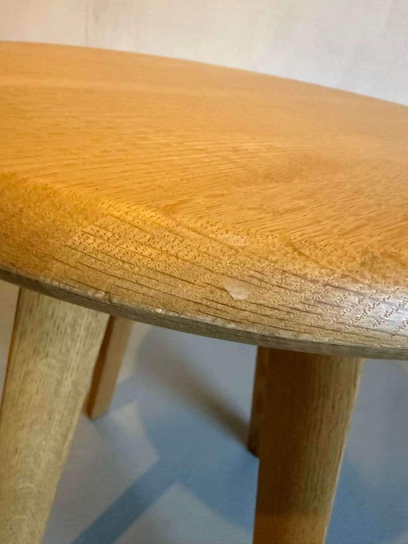 飛騨 家具 シラカワshirakawa サイドテーブル ナチュラル 丸テーブル