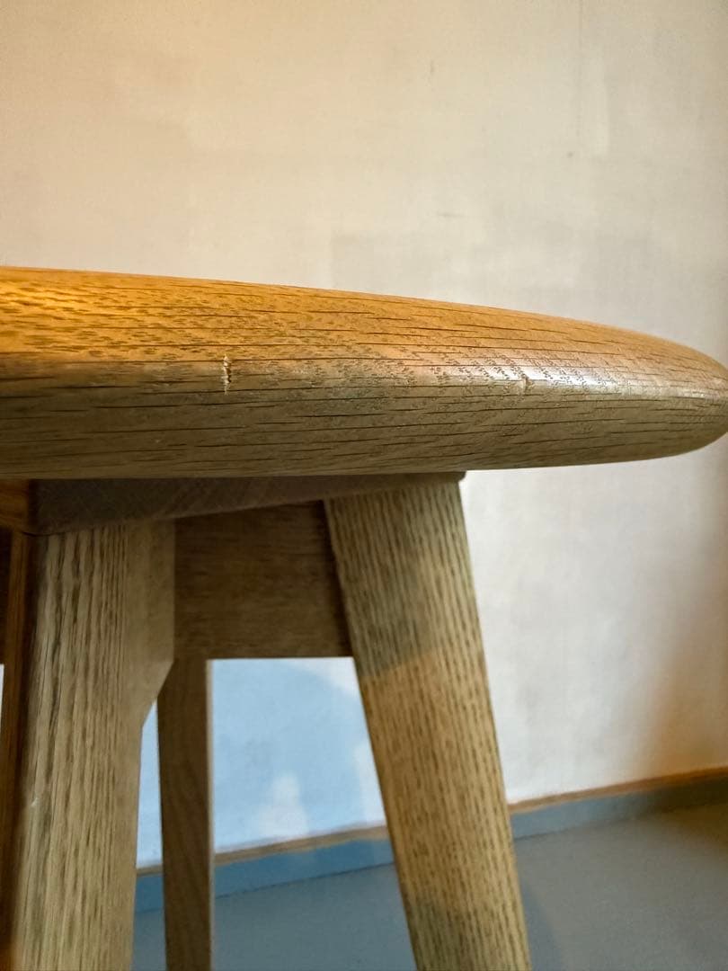 飛騨 家具 シラカワshirakawa サイドテーブル ナチュラル 丸テーブル